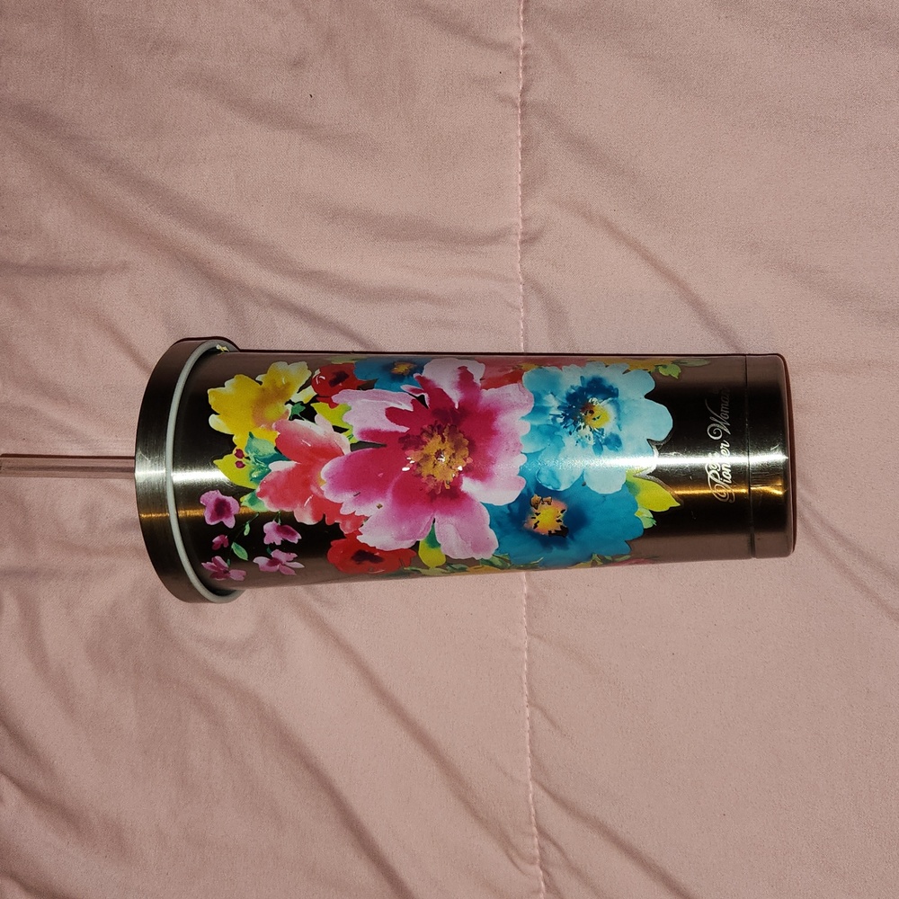 Pioneer Woman Stainless Steel Tumbler